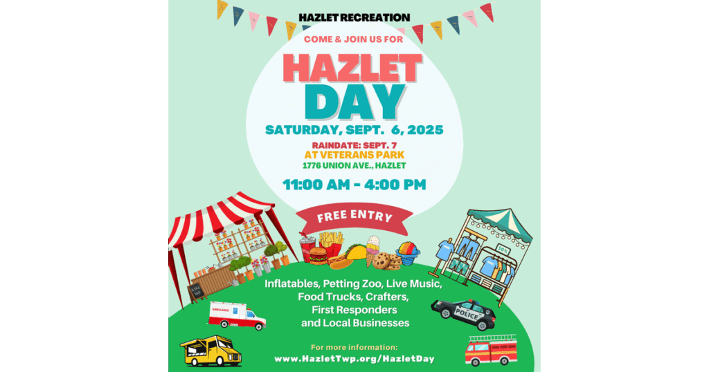 Hazlet Day is Next Weekend!