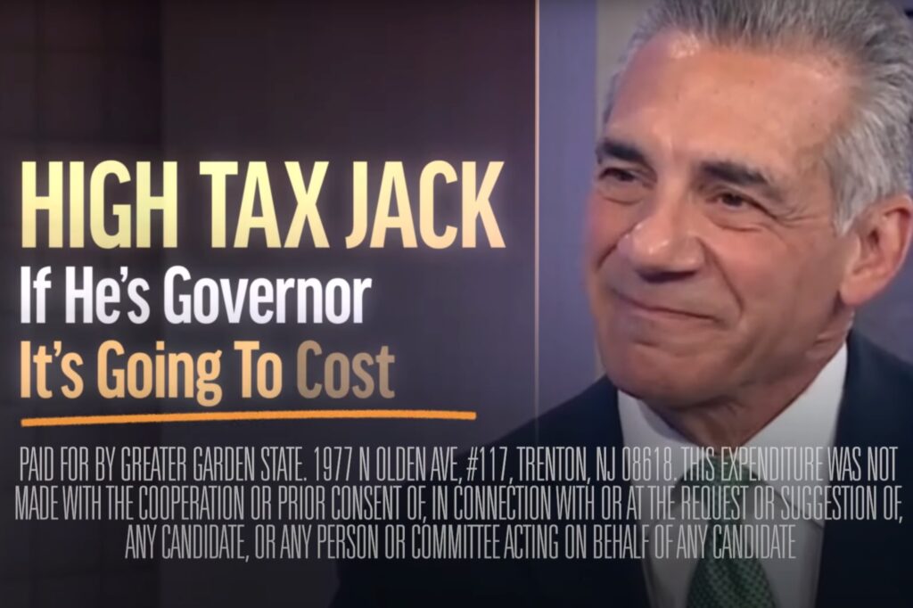 DGA-backed group launches second sales tax attack ad against Ciattarelli
