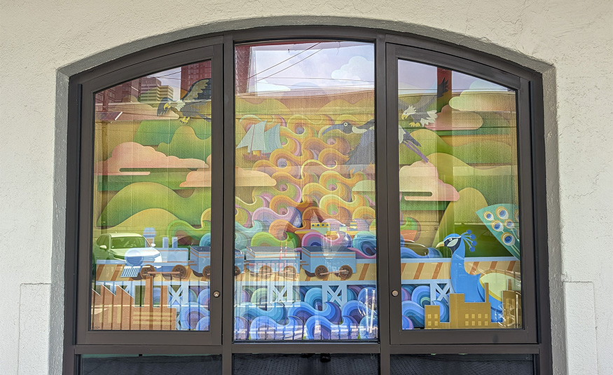 Exchange Place Alliance puts public art on display in Jersey City Exchange Place Alliance puts public art on display in Jersey City