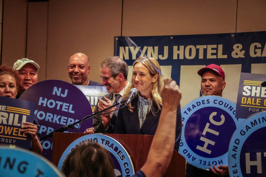 Hotel and Gaming Trades Council backs Sherrill for governor