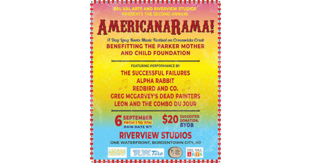 Multi-Act Music Festival "AmericanaRama" Returns to Bordentown City on Saturday