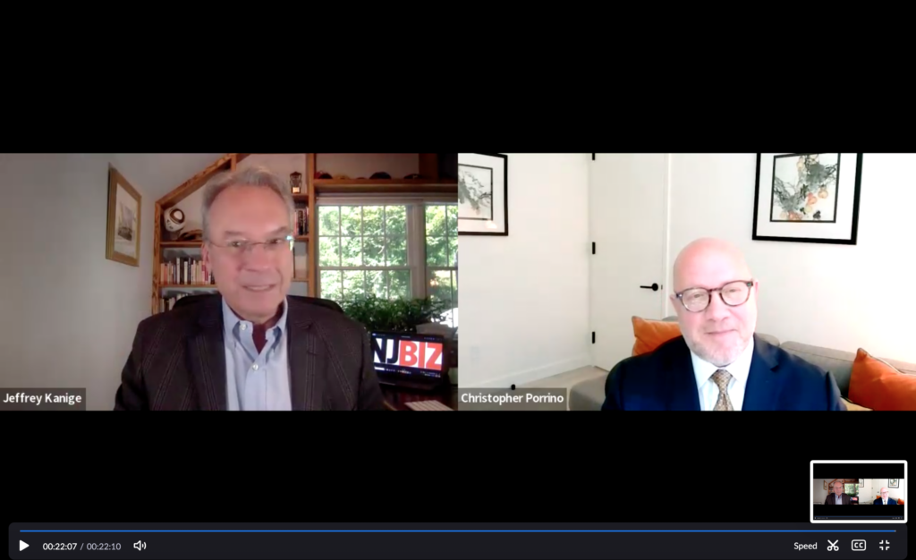 NJBIZ Conversations: Chris Porrino on Trump, Habba and the role of the AG NJBIZ Conversations: Chris Porrino on Trump, Habba and the role of the AG