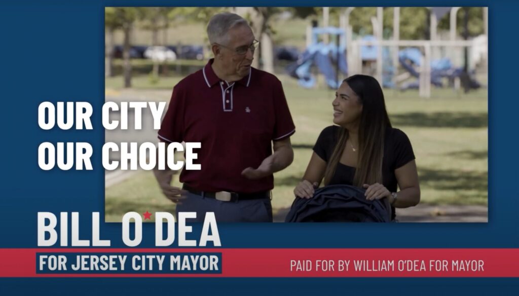 O’Dea releases first TV ad in his run for Jersey City mayor