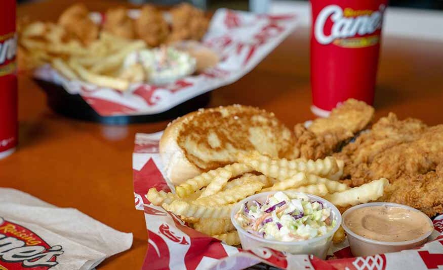 Raising Cane’s expanding to Fairfield, Edison (updated) Louisiana-based Raising Cane's is known for its chicken fingers, crinkle-cut fries, Texas toast, coleslaw and signature “Cane’s Sauce.”
