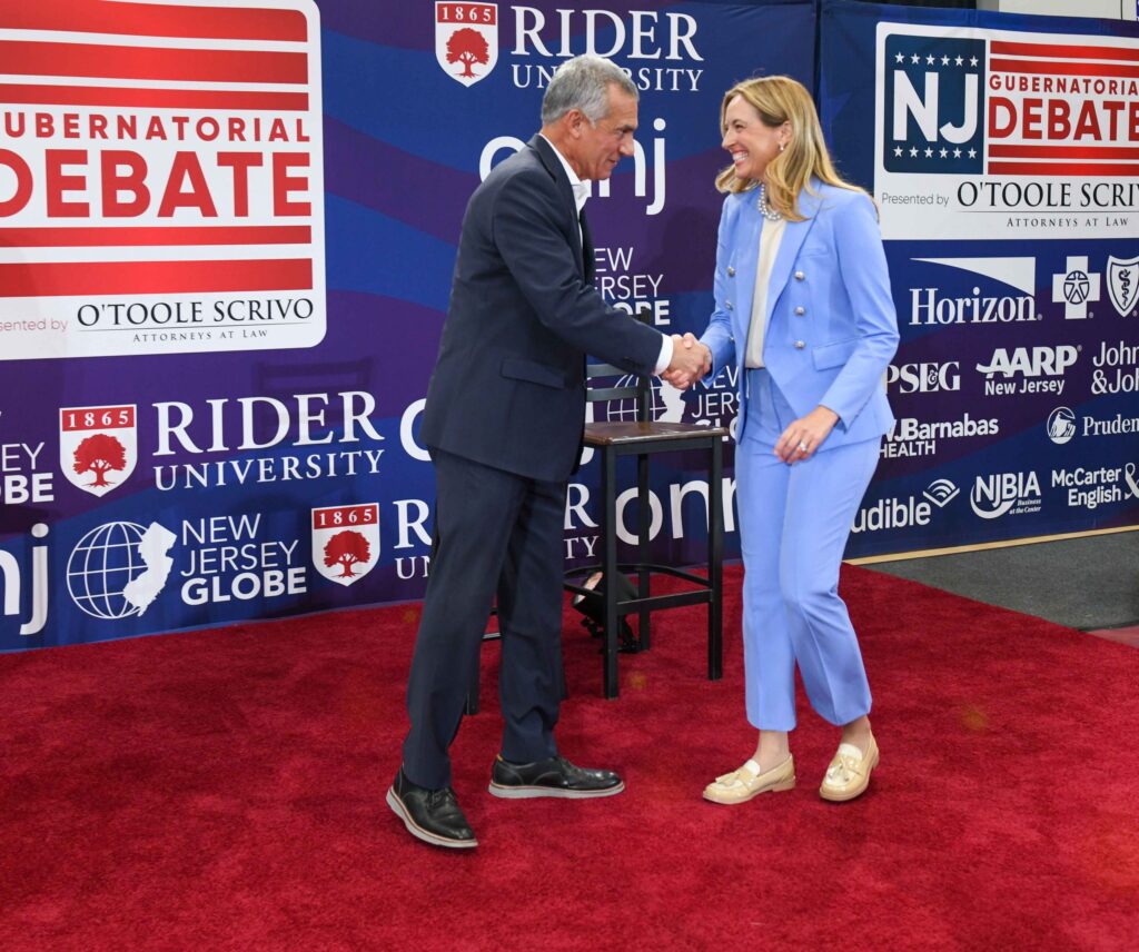 Watch the N.J. Gubernatorial Debate between Ciattarelli and Sherrill
