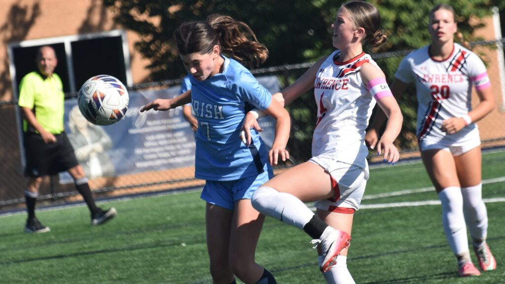 Whittle helps new-look Notre Dame squad etch mark in CVC with win over Lawrence Whittle helps new-look Notre Dame squad etch mark in CVC with win over Lawrence