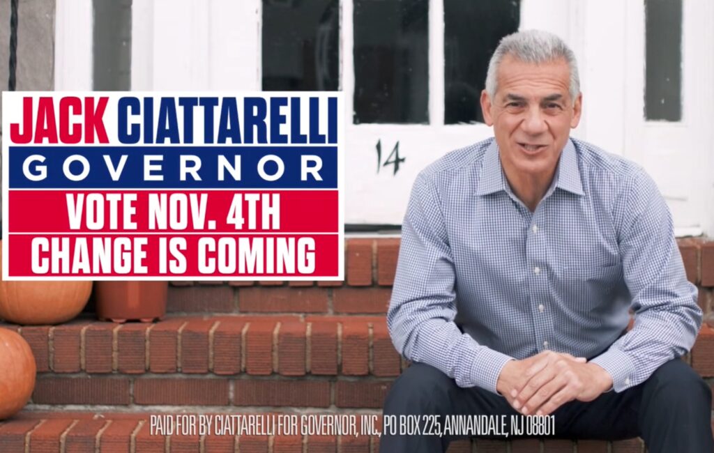 Ciattarelli releases final TV ad of general election cycle