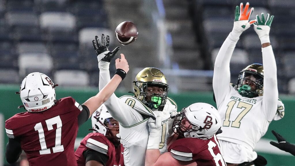 Football photos: NPA final - No. 1 Don Bosco Prep vs. No. 2 St. Joseph (Mont.), Nov. 28, 2025