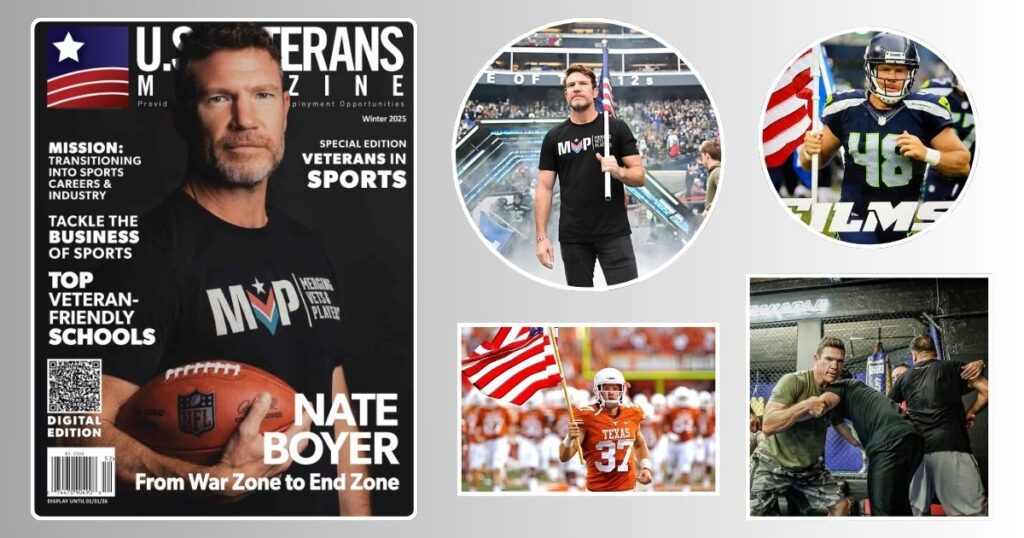 Nate Boyer From War Zone to End Zone │U.S. Veterans Magazine