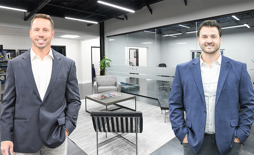 VanRockCRE launches with former Goldstein Group execs From left: VanRockProperties founding Principals CJ Huter and Marc Palestina. PROVIDED BY VANROCK PROPERTIES