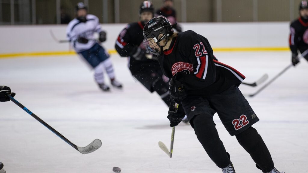 Morino powers No. 18 Robbinsville over North Hunterdon - Boys ice hockey recap