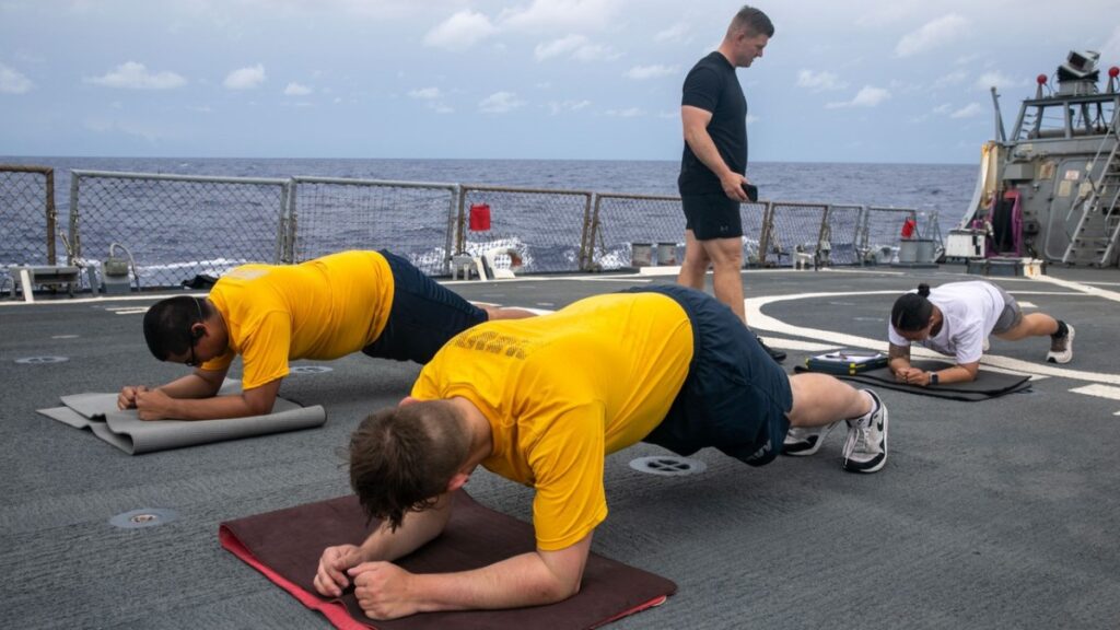 Navy rolls out twice-a-year fitness tests