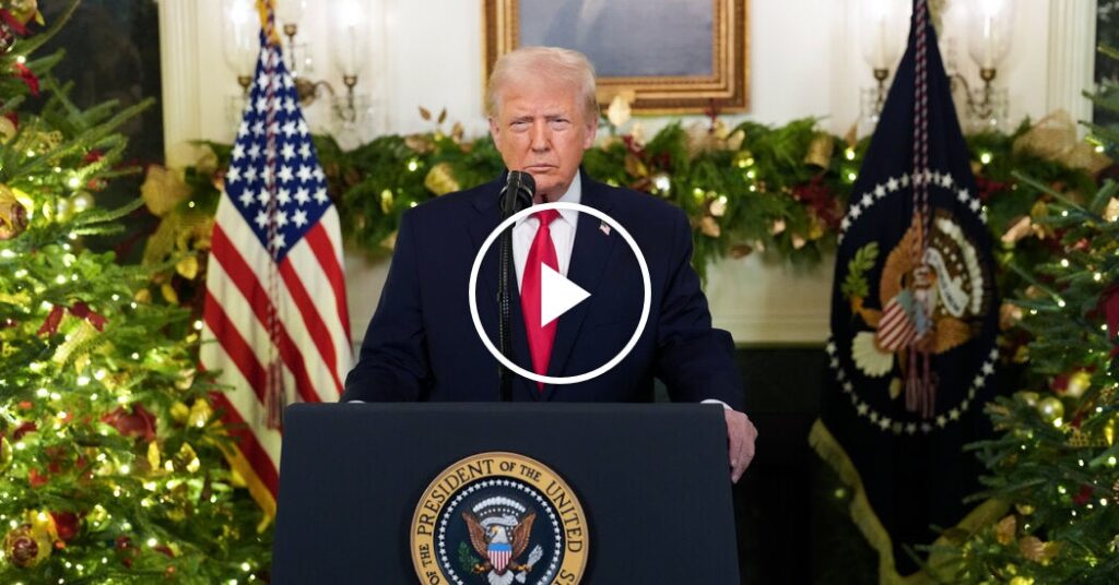 Trump Boasts About Economy in Prime Time Speech