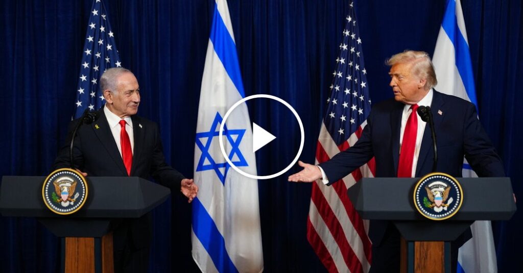 Trump and Netanyahu Present United Front During Meeting