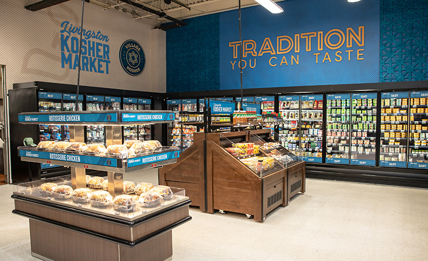 Village Super Market challenges Wakefern Morton Williams acquisition (updated) Village Super Market's newly expanded Kosher Market at the ShopRite of Livingston.