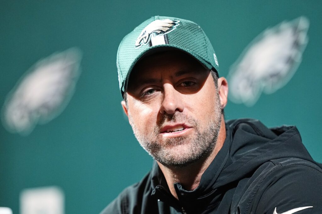 What Eagles’ Kevin Patullo said about fans who ‘crossed a line’ when they egged his home What Eagles’ Kevin Patullo said about fans who ‘crossed a line’ when they egged his home