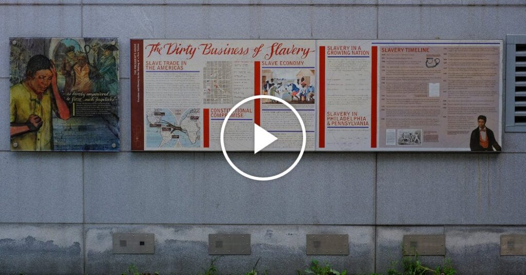 National Park Service Removes Slavery Exhibit in Philadelphia National Park Service Removes Slavery Exhibit in Philadelphia