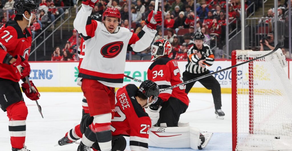 Own Goals, Dry Offense, and Goalies Out of the Net Lead to Devils’ 3-1 Loss to Hurricanes
