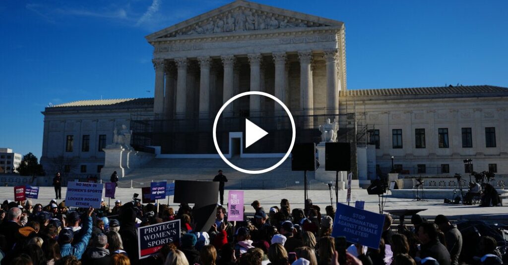 Supreme Court May Allow States to Bar Transgender Athletes Supreme Court May Allow States to Bar Transgender Athletes