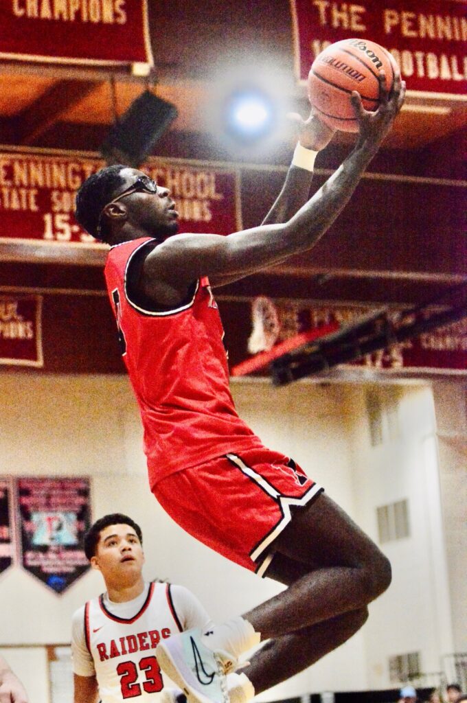 Drew University commit Dylan Napoleon leads Pennington boys basketball to Senior Night win – Trentonian