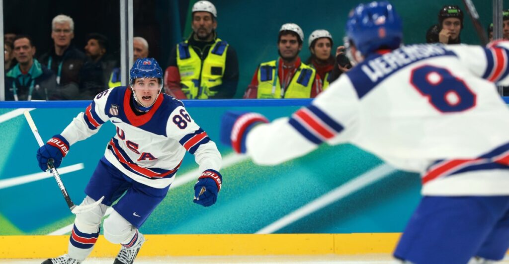 GOLD TO USA: Jack Hughes Scores Golden Goal as Connor Hellebuyck Stonewalls Canada in 2-1 Overtime Win