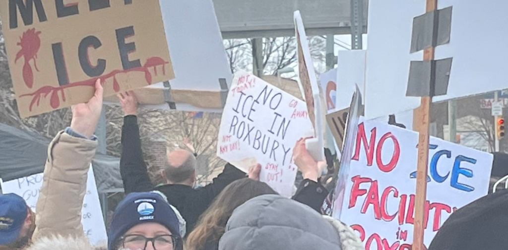Roxbury Protesters Want to Put Federal Agency on ICE