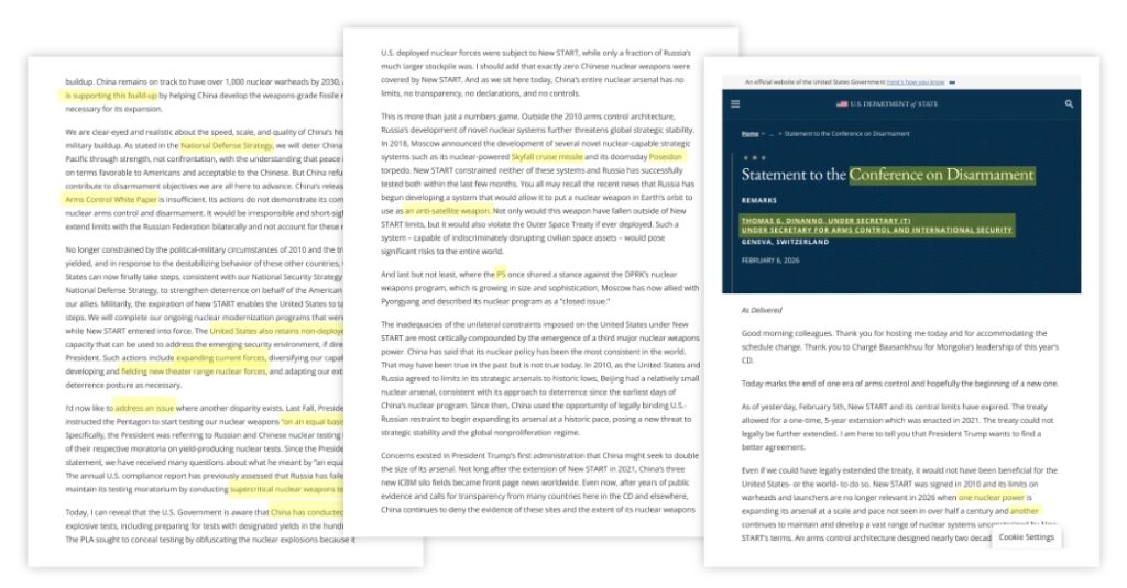 What a Speech Reveals About Trump’s Plans for Nuclear Weapons What a Speech Reveals About Trump’s Plans for Nuclear Weapons