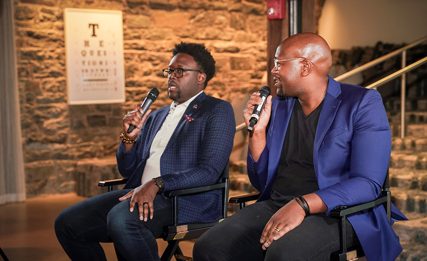 NJIT, 1st Street launch generative AI certification Brothers Ifiok Inyang (left) and Monk Inyang (right), co-founders of 1st Street Partnerships