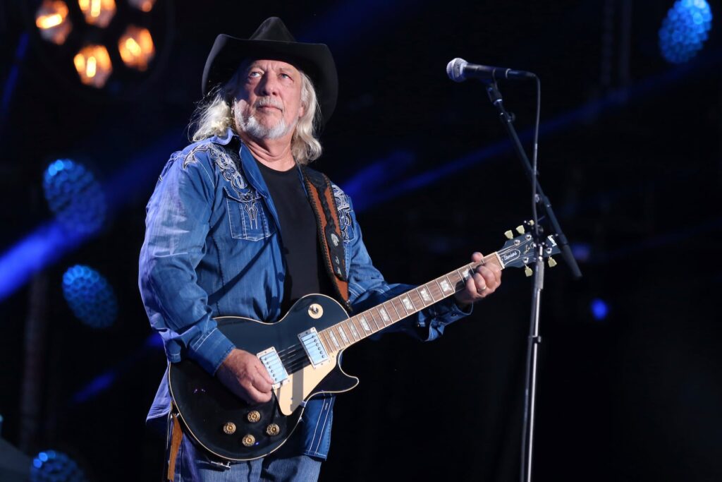 Artist John Anderson performs at the 2017 CMA Music Festival at Nissan Stadium on Saturday, June 10, 2017 in Nashville, Tenn. (Photo by Laura Roberts/Invision/AP)