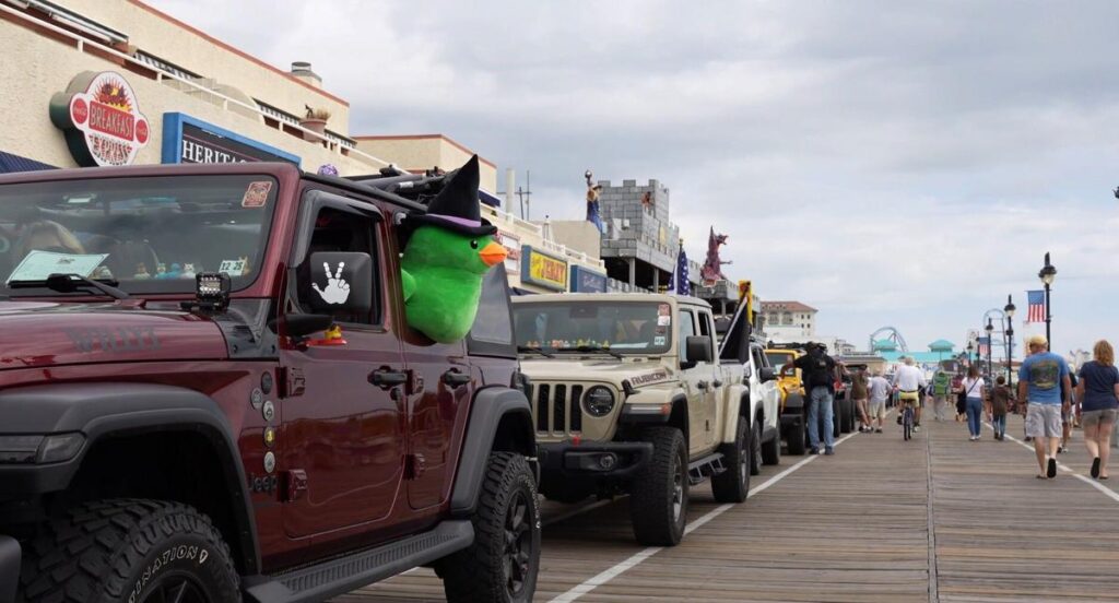 Fall NJ Jeep Invasion Returns to Ocean City Saturday