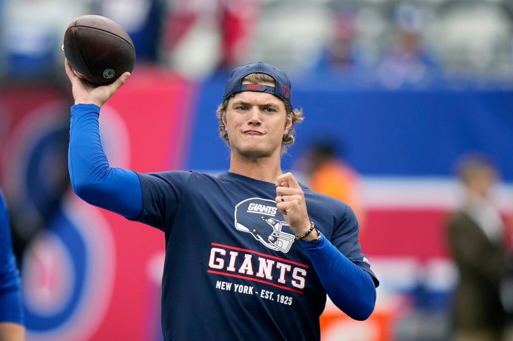 J.J. McCarthy has become the Giants' backup quarterback. Is the starting job next?