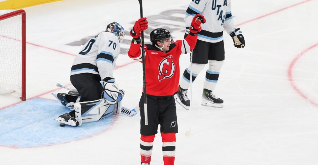 Luke Evangelista Is Thriving With The New Jersey Devils Luke Evangelista Is Thriving With The New Jersey Devils