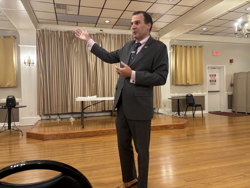 McGuire makes his case against Conaway, citing shutdown, taxes and affordability