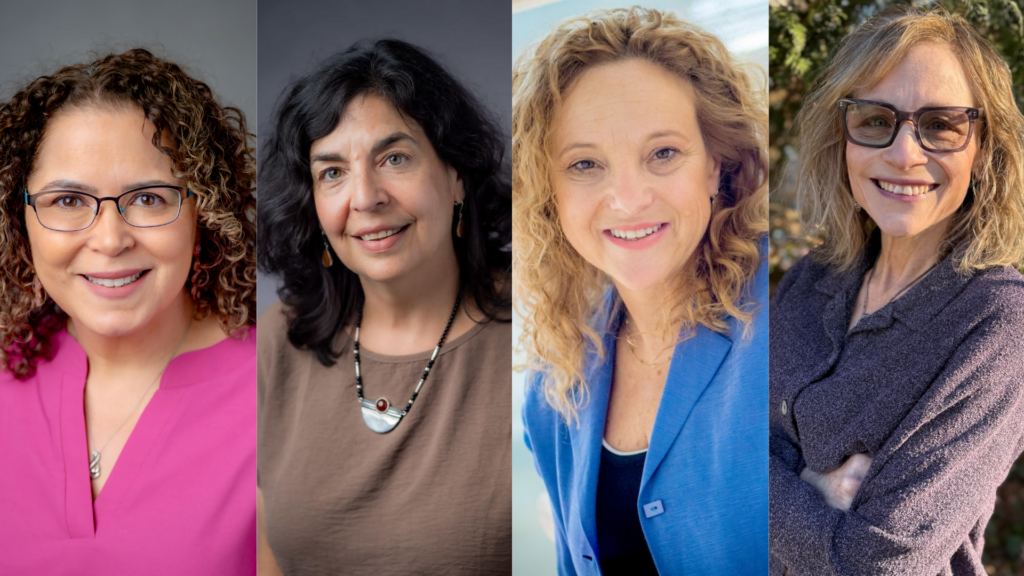 Op-Ed: Teaching consent is not enough Dr. Stephanie Navarro Silvera, Dr. Amanda Birnbaum, Dr. Lisa Lieberman and Dr. Eva Goldfarb pose for individual portraits in a composite image.