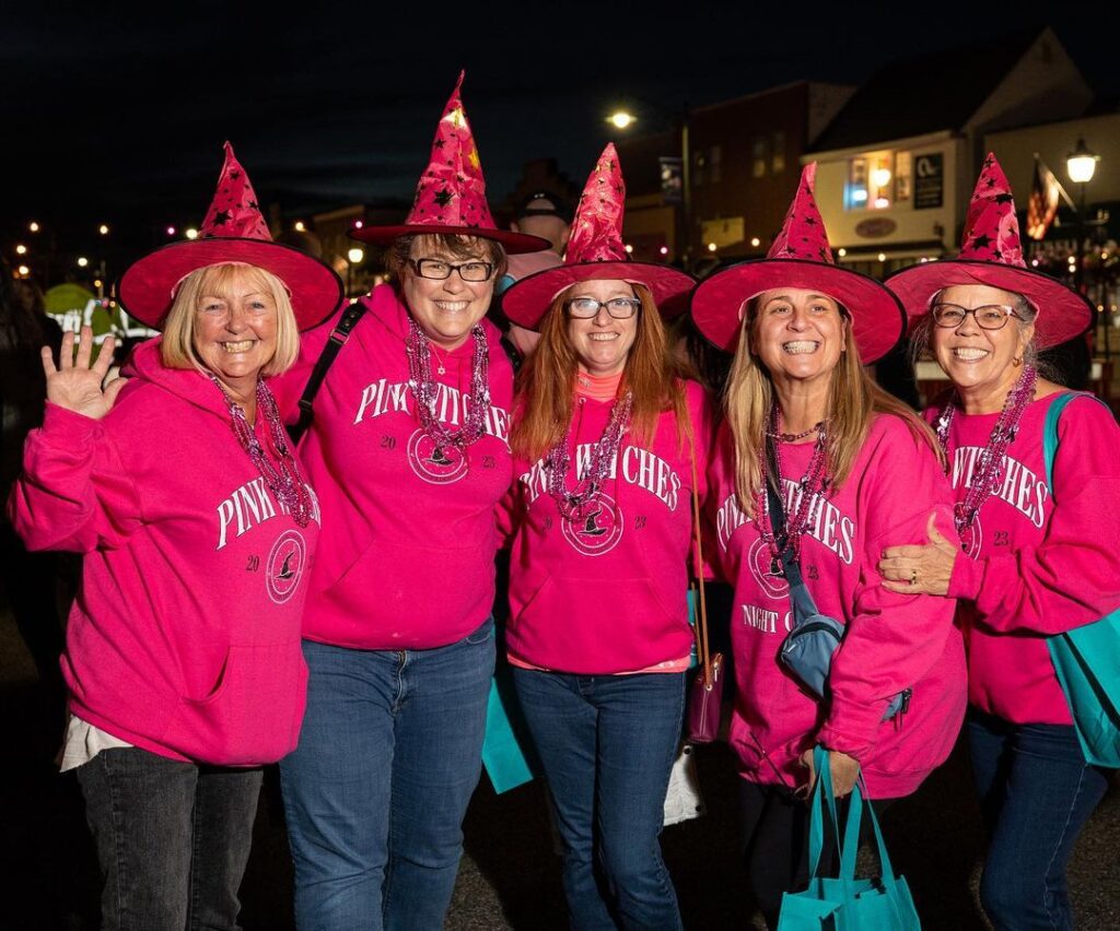 Pink Witches Night Out Oct 16th Supports Women with Cancer