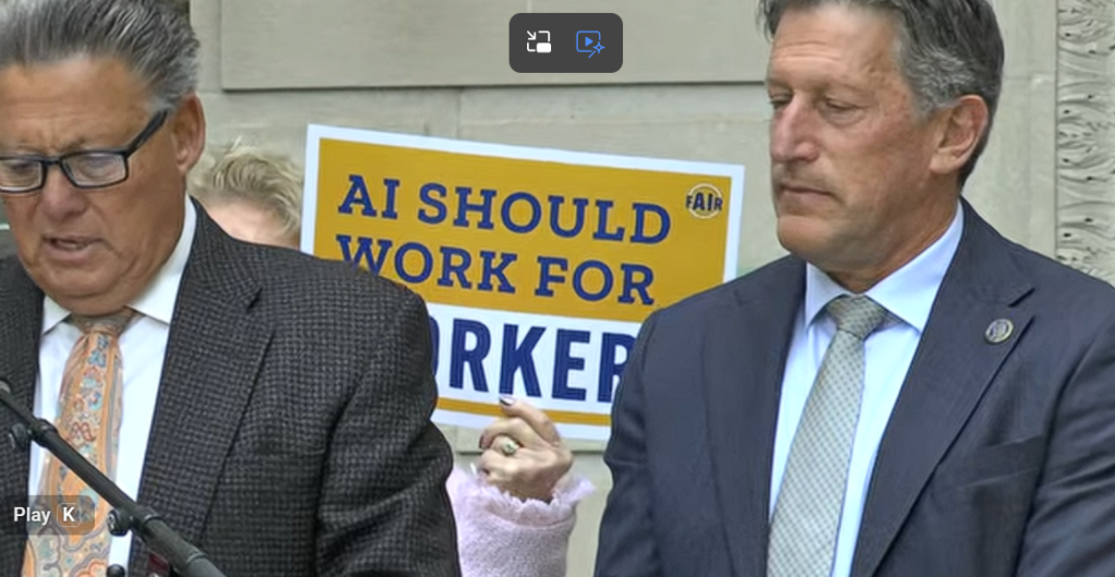 Zwicker's AI Worker Protection Bill Passes out of Committee
